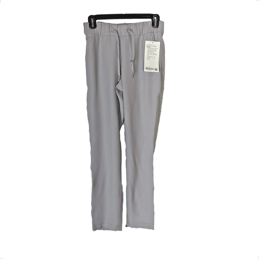 Lululemon New On The Fly 7/8 Pant (Woven) Silverscreen Mid-rise - Picture 2 of 12